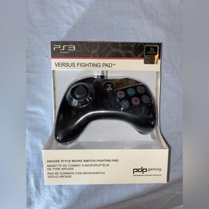 PDP Gaming Versus Fighting Pad for PS3 - Black